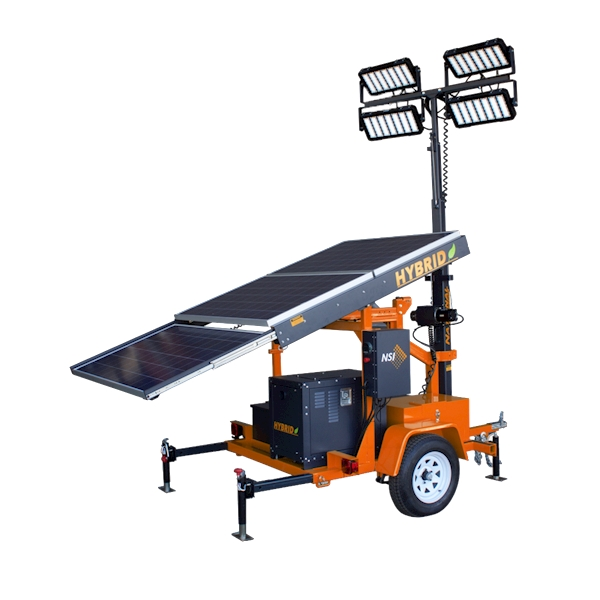 Hybrid Solar Light Towers