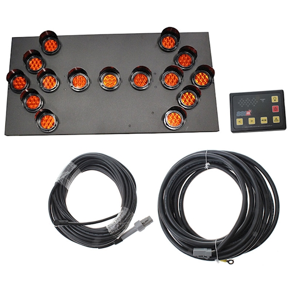 LED Arrow Boards Double Sided 15 Lamp 30x60