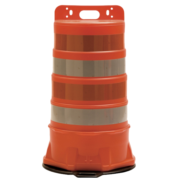 Traffic Drums DG Sheeting w/ Bases 