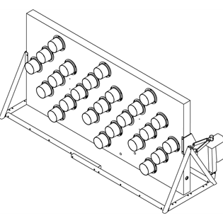 Mounting - 180 Degree Cab Mount Power Lift Kit