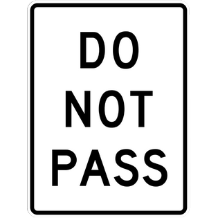 DO NOT PASS (36X48)