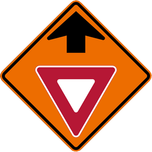 YIELD AHEAD SYMBOL