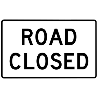 Road Closed (R11-2)