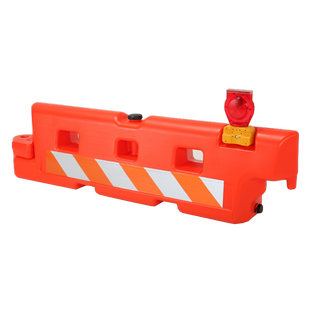 plastic airport barricade 24x96x14