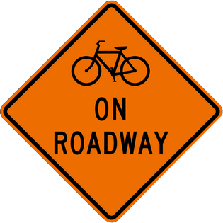 BIKES ON ROADWAY