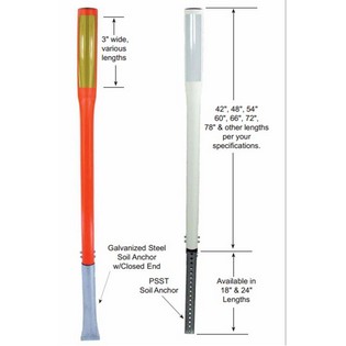 Earthflex - Ground Mount Delineator