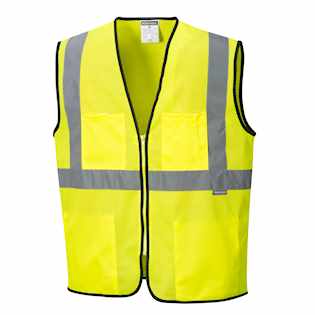 Tampa Mesh Safety Vest Class 2 Yellow