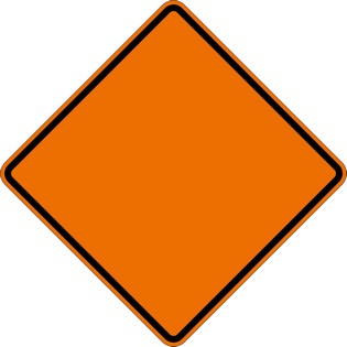 BLANK SIGN