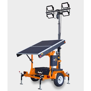 Sunray LTS-80 Solar Light Tower 500W Solar Array 4