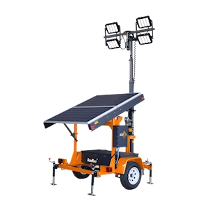 Sunray LTS-80 Solar Light Tower 500W Solar Array 6