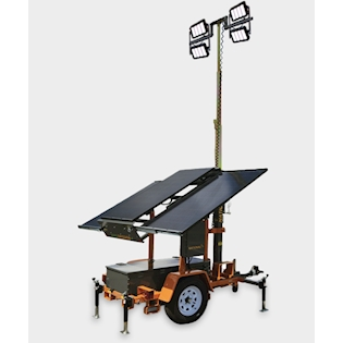 Sunray LTS-160N Solar Light Tower 750W Solar Array