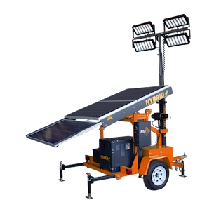 Hybrid Solar Light Towers
