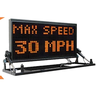Traffic Message Board for Vehicles 42" x 75" w/ Mo