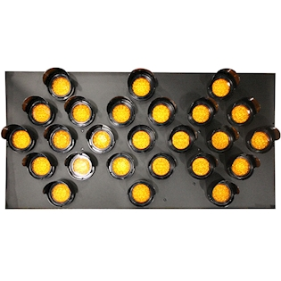 LED Arrow Boards Double Sided 25 Lamp 30x60