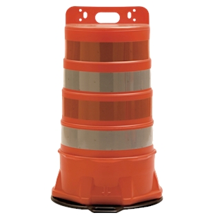 Traffic Drums EG Sheeting w/ Bases