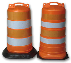 Traffic Drums vs Sand Barrels
