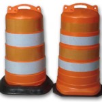 traffic barrels